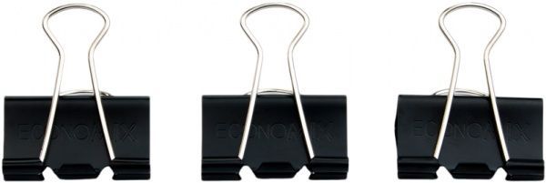 Биндер E41005 25 мм, 12 шт