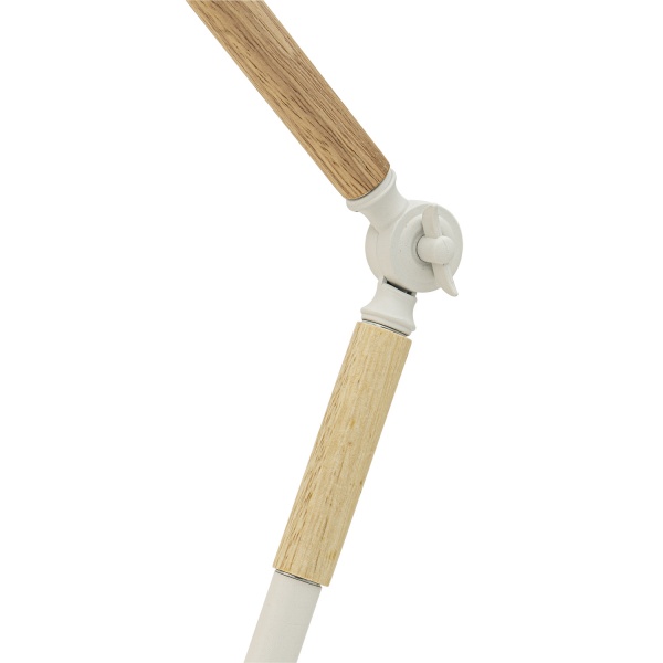 Настільна лампа Altalusse 1x40 Вт E27 білий INL-5049T-01 White & Natural 