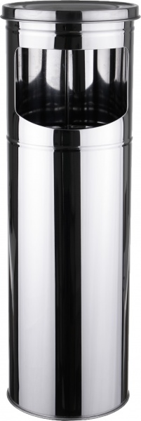 Урна-пепельница EFOR Metal 491 серебряный 64175