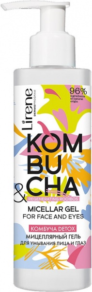 Гель мицеллярный Lirene Комбуча 190 мл