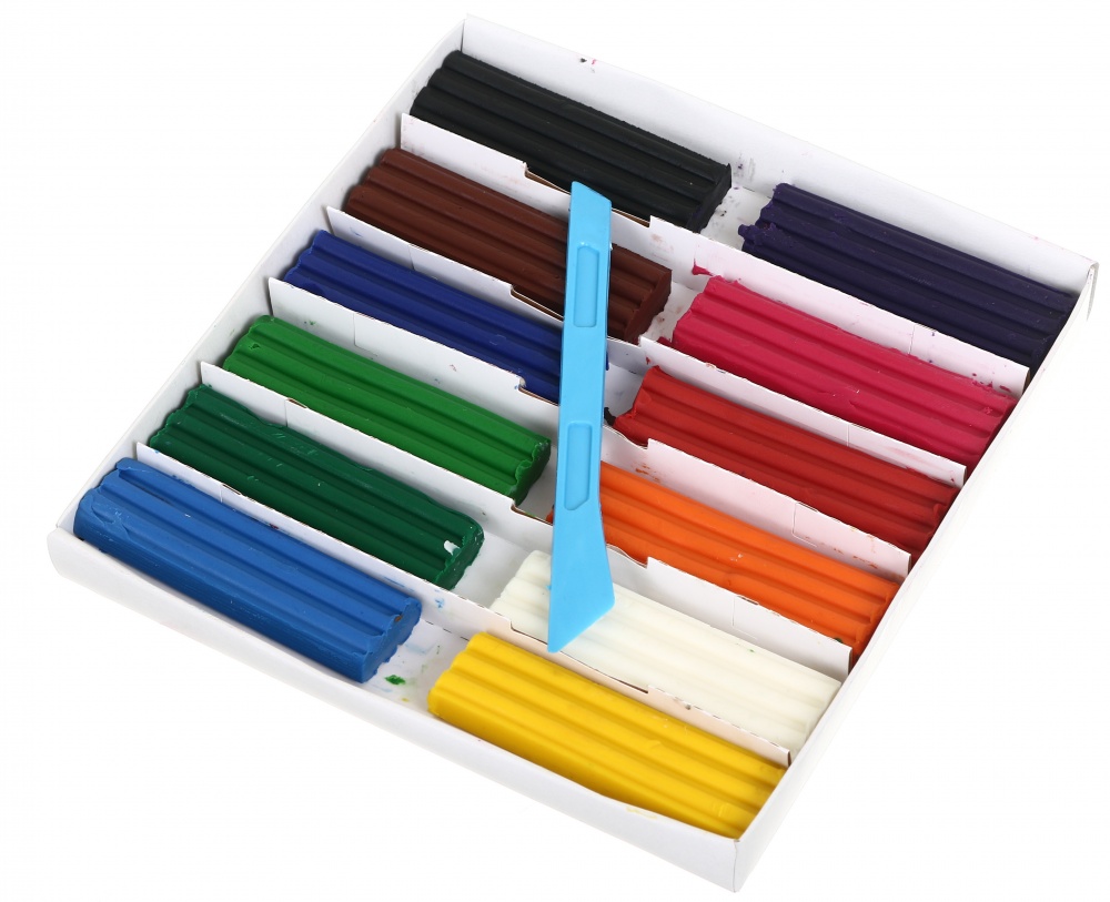 Пластилін восковий 12х12 г Cats 1 Nota Bene