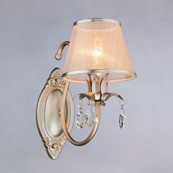 Бра Strotskis Leticia 1x40 Вт E14 жемчужное золото 262/1 