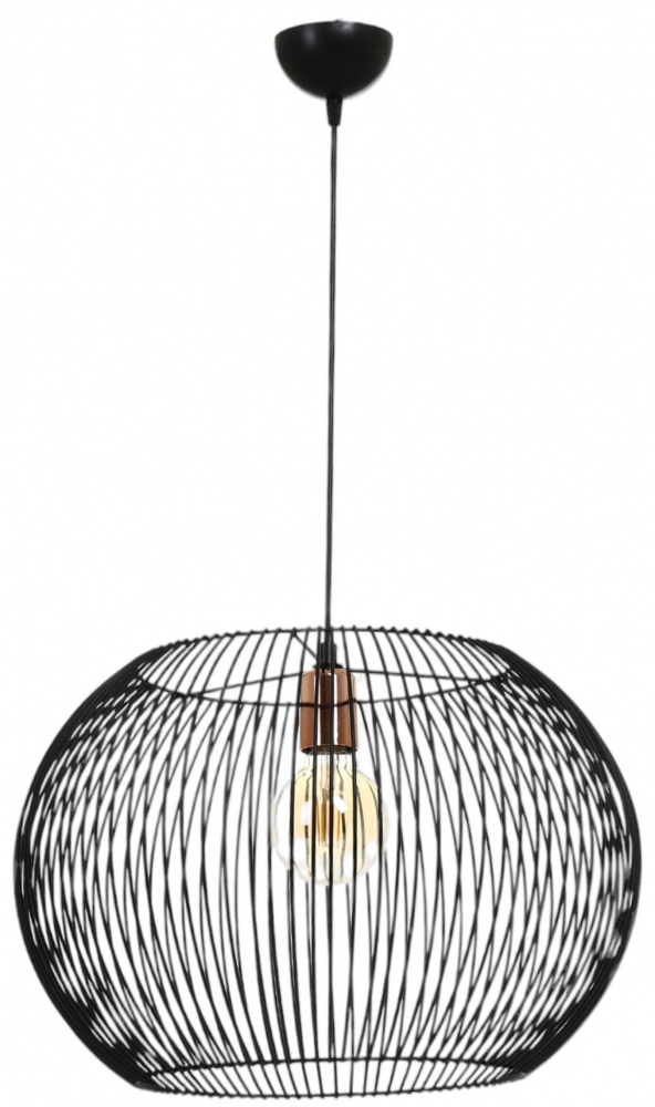 Підвіс Sensio CORDANO 1x60 Вт E27 чорний MDL.5137