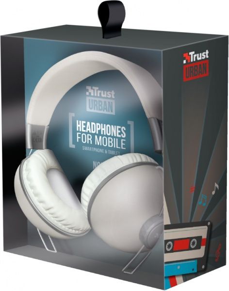 Навушники Trust TRUST Noma Headphones white 