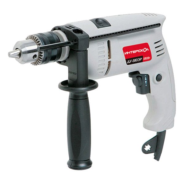 Дрель ударная Интерскол ДУ-580ЭР
