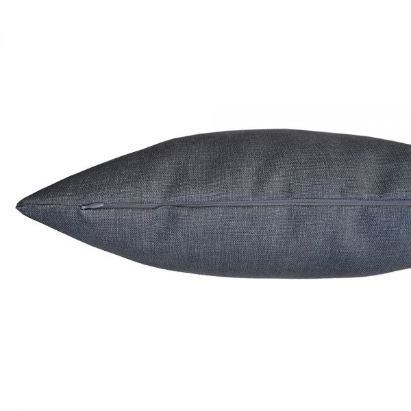 Подушка декоративна Stone зі шкіряним хлястиком 45x45 см Прованс 