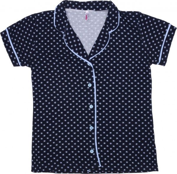 Комплект женский Nika Isik 5007 р. M синий с принтом 