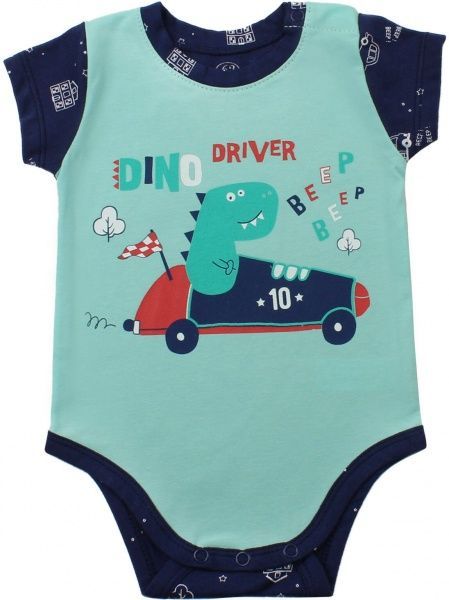 Комбинезон детский для мальчика Фламинго для мальчика р.74 ментоловый 478-417 