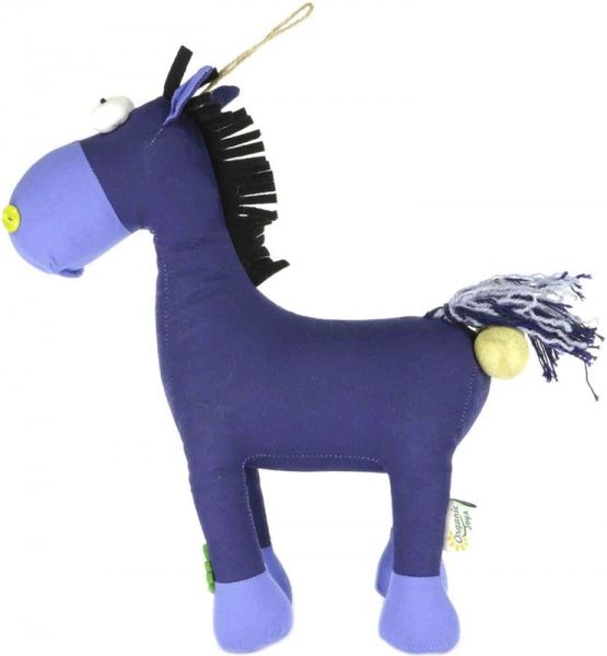 Декоративний виріб Конячка 28 см Organic Toys 