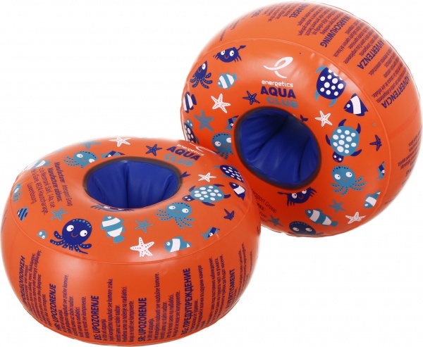 Нарукавники Energetics KIDS SWIM WING LOOPS 414672-219 оранжевый р. OS 
