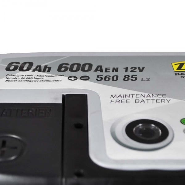 Аккумулятор автомобильный Silver 6СТ- 60Aз 60Ah 600A 12V «+» слева