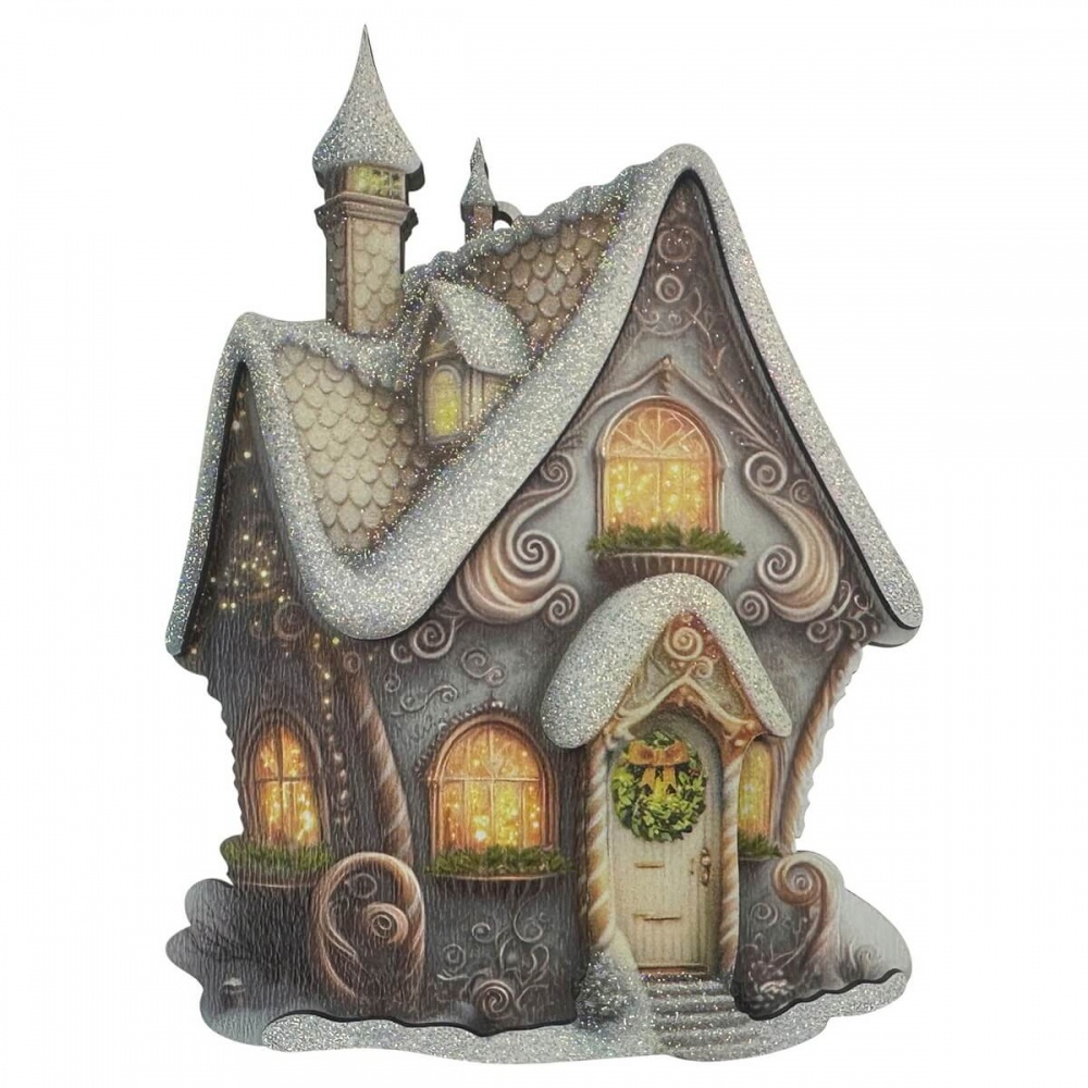 Підвіска MIS LT Хатинка замок 10 см в асортименті