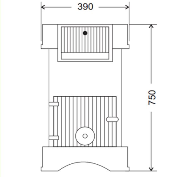 Піч-буржуйка  Duval Erendemir EY-302 