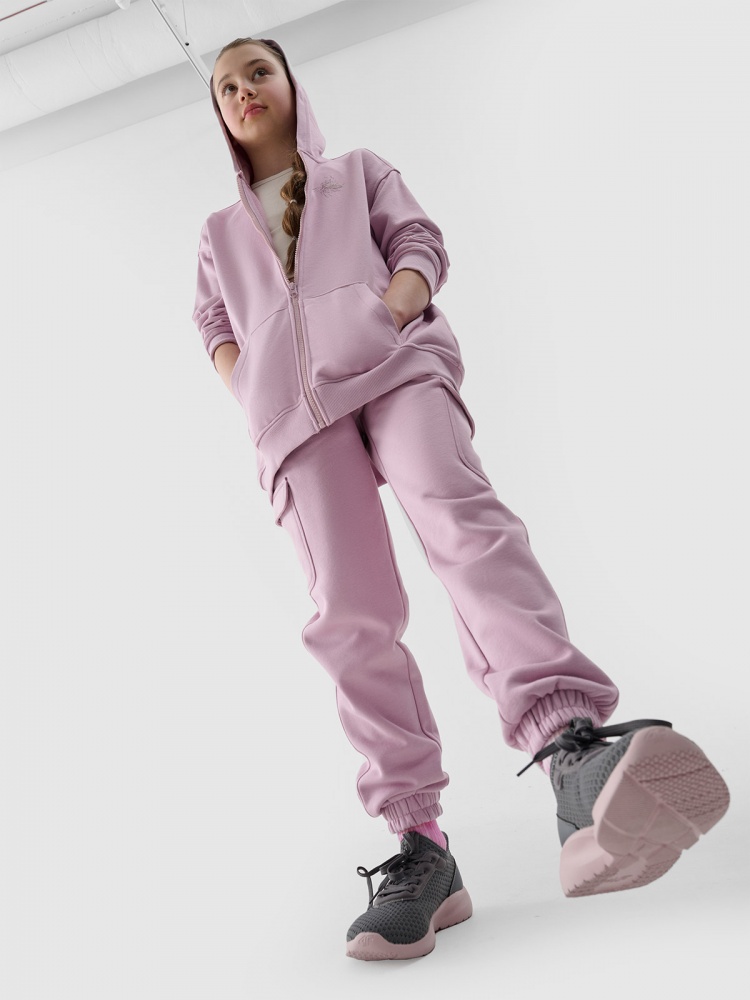 Джемпер 4F SWEATSHIRT F1482 4FJWSS25TSWSF1482-52S р.152 рожевий