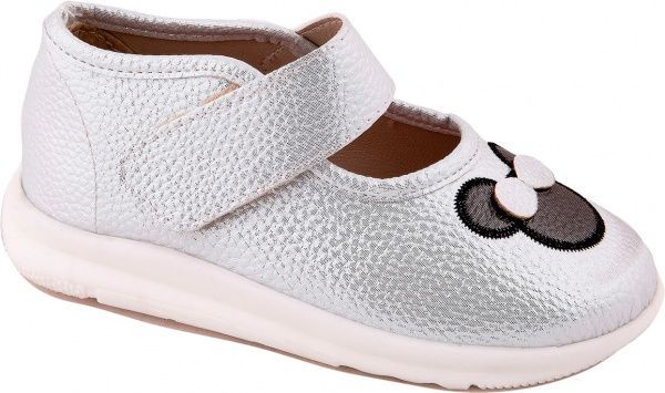 Тапочки детские БЕЛСТА Серебряная мышка р.23 серебряный 18-09 