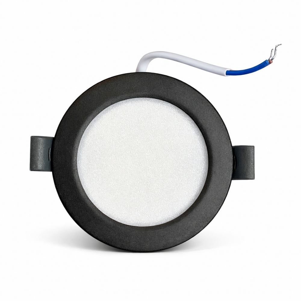 Светильник светодиодный встраиваемый LIGHT SET GUTA 05R 5 Вт LED-модуль 4500 К черный