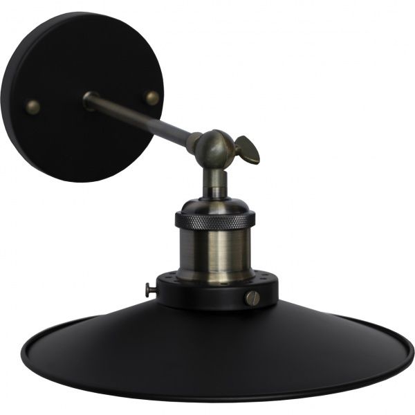 Бра Hopfen 1x40 Вт E27 бронза/черный DF 1 LOFT 