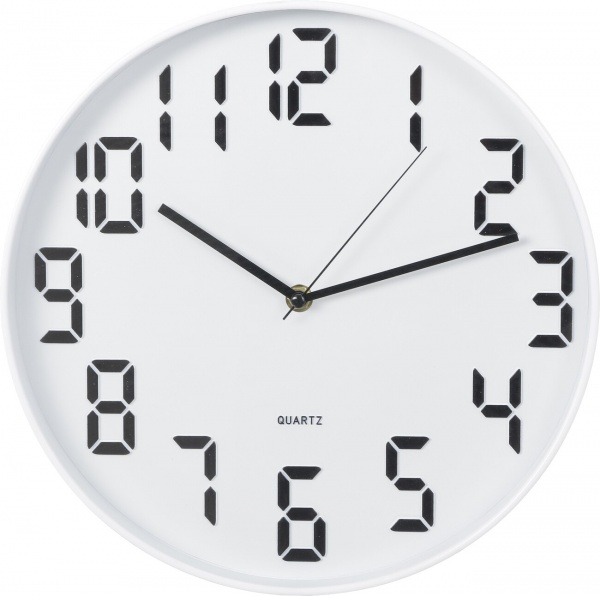 Годинник настінний Oblivion 30,5х30,5х4,4 см білий