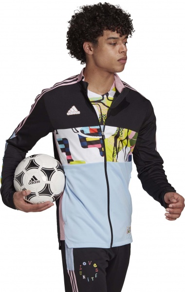 Джемпер Adidas TIRO JKT LOVE H50879 р. S чорний
