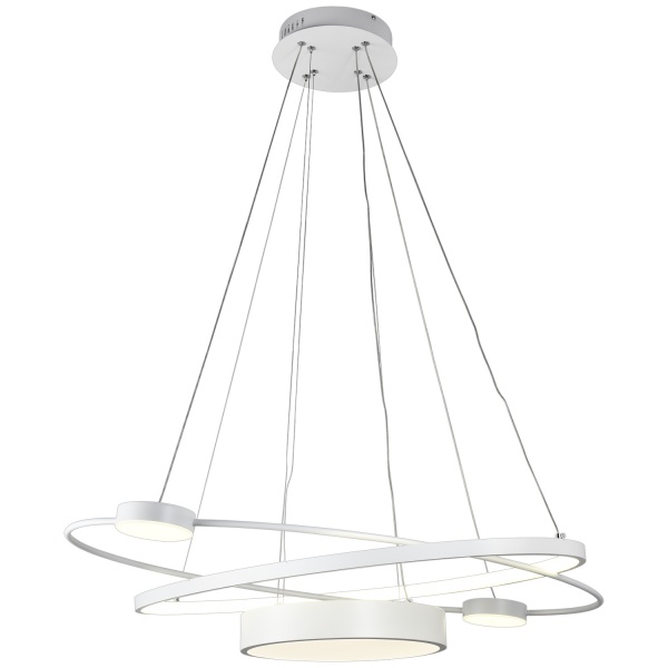 Люстра подвесная Victoria Lighting 107 Вт серебряный Talula/SP4 silver 
