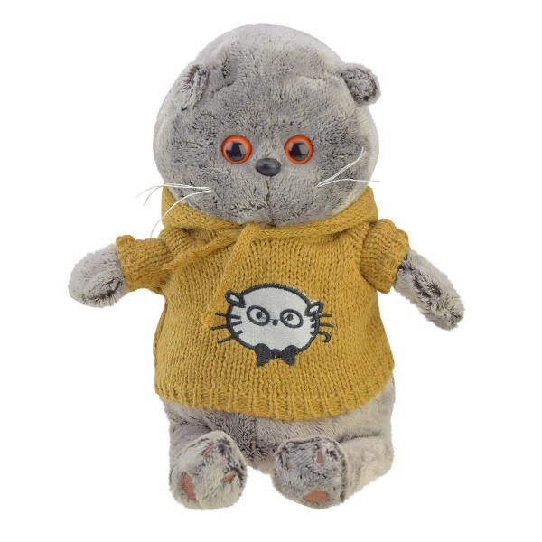 Мягкая игрушка кот Басик 28 см в ассортименте CA2302