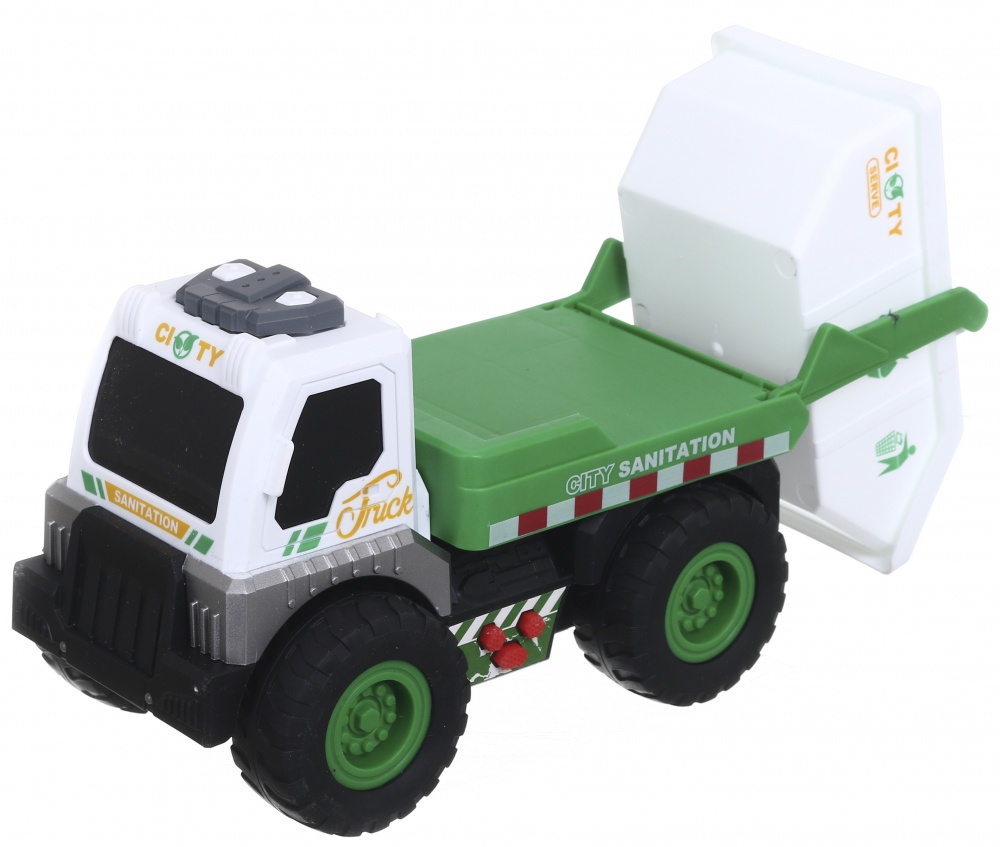 Автомобіль фрикційний JINHENG Місто сміттєвоз 26х13х18.5 см BOP1293311