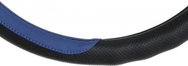 Чехол на руль Auto Assistance 13NR4002-P M черный с синим