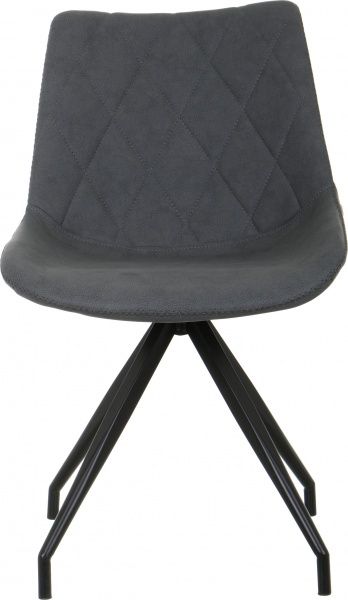 Стул обеденный Бат черный/серый