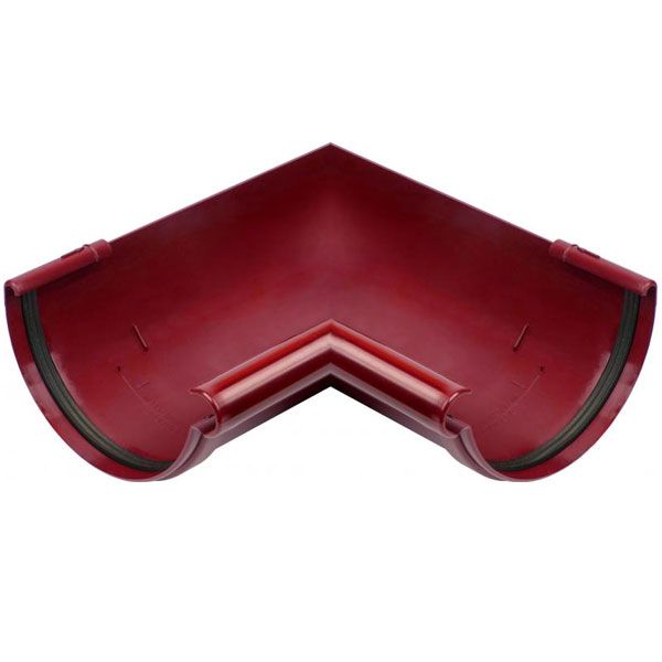 Кут внутренний Giza 90° 120 мм красный 