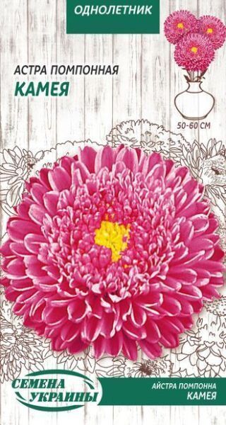 Семена Семена Украины астра помпонная Камея 771500 0,25 г