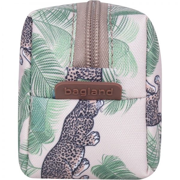 Косметичка Bagland Леопард беж сублімація 796 мульті 00200664 