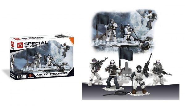 Конструктор XJ-988/995/991/986/983/990 6 видов в ассортименте