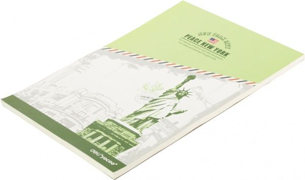 Блокнот А4 70 арк. тоновані аркуші Vintage Time Deli