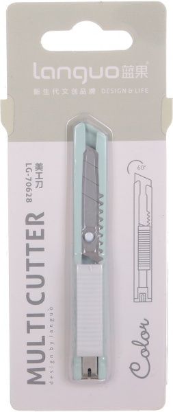 Нож канцелярский Classic бирюзовый 