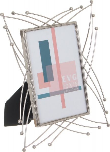 Рамка для фото EVG LBT109S 10x15 см сріблястий 