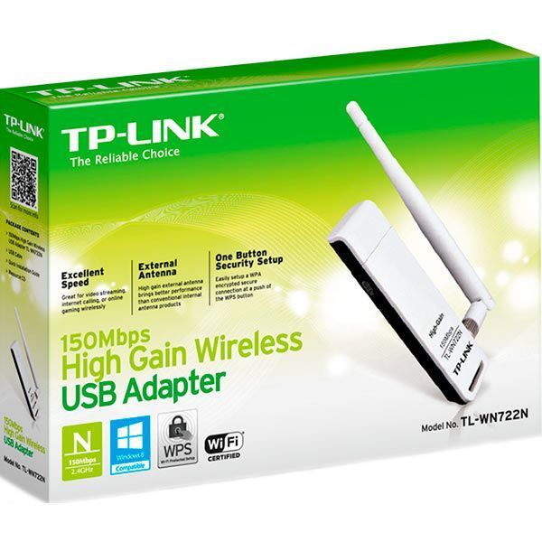 WiFi-адаптер TP-Link TL-WN722N 