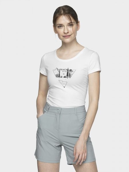 Футболка 4F H4L21-TSD061-10S р.L белый