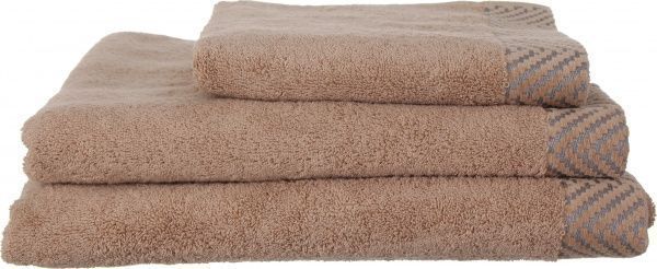 Рушник 50x90 см коричневий Arrows 