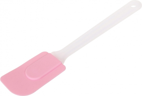 Лопатка кухонная силиконовая 25 см розовая UP! (Underprice)