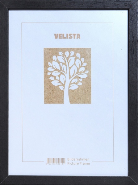 Рамка для фото Velista 10BW-86888v 1 фото 13х18 см черный 