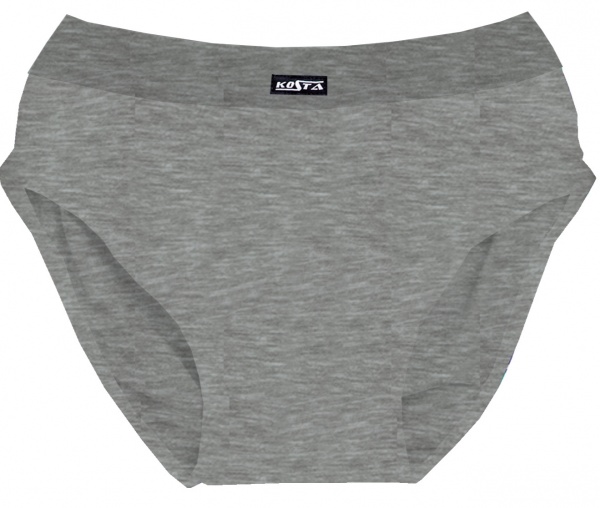 Трусы для мальчиков KOSTA р.110–116 серый меланж 2467-10 
