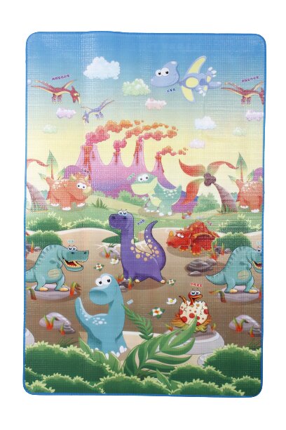 Игровой коврик Lindo Дино 180х120 см F 1011