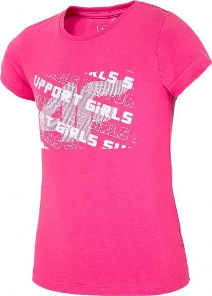 Футболка 4F HJL20-JTSD003B 152 розовый