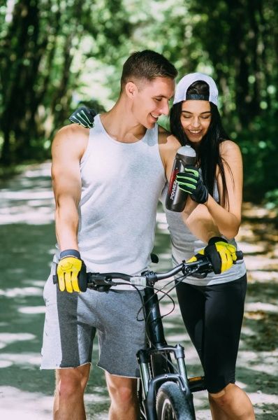 Перчатки для кроссфита PowerPlay Hit_M_Black р. M черный с салатовым 