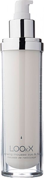 Мусс для умывания LOOkX для глаз и лица очищающий 120 мл