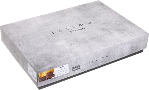 Комплект постельного белья Glenda евро разноцветный Issimo 