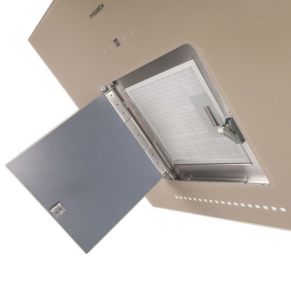 Вытяжка Pyramida HES 30 C sand/AJ 60 см