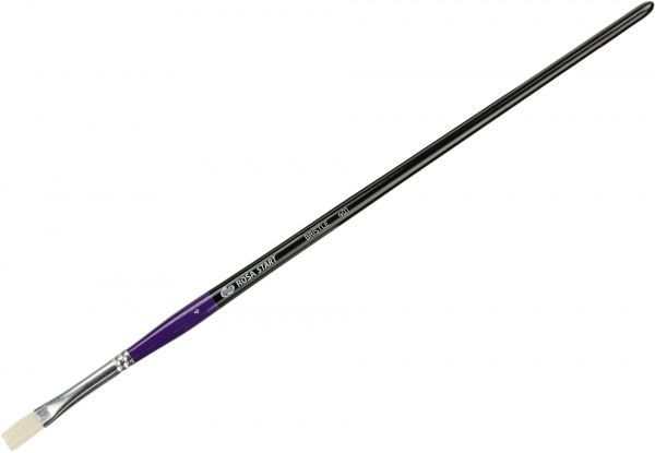 Пензель Щетина плоска, 401 № 4 Rosa Start 