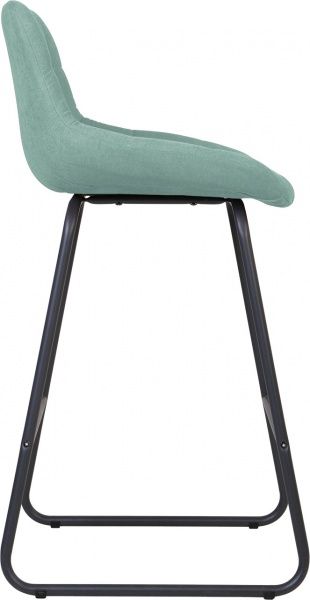 Стул барный Nowy Styl NICOLE HOKER CFS LB BLACK (BOX-2) (CH) SORO-34 бирюзовый 