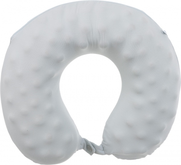 Подушка дорожная Bubbles 30х30х9 см светло-голубой Luna